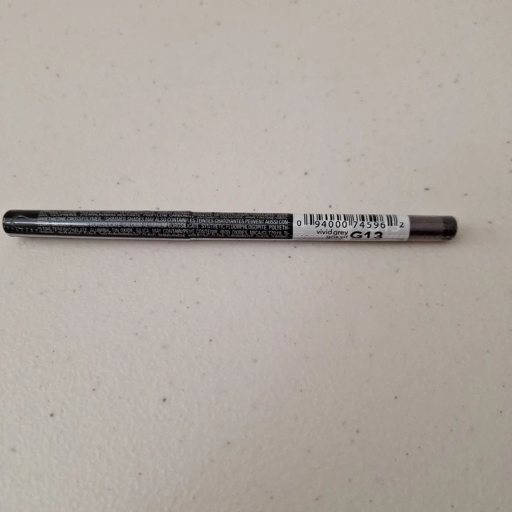 AVON GLIMMERSTICKS CHROMES EYE LINER - Vivid Grey- G13 - New Sealed